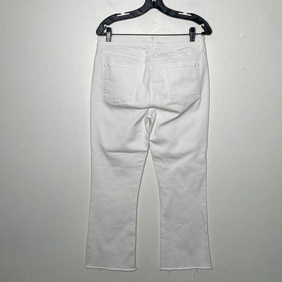 3x1 Womens Size 30 White Crop Flare Jeans - Picture 2 of 7